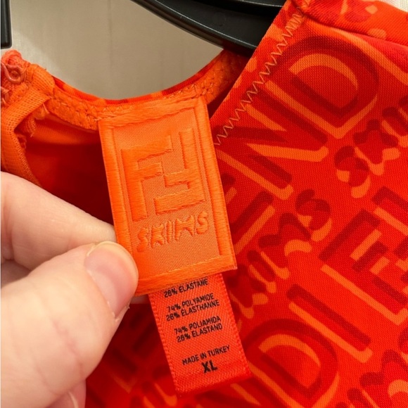 FENDI x SKIMS Sleeveless Mid-Thigh Bodysuit - Picture 5 of 12